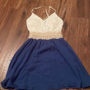 Short dress.